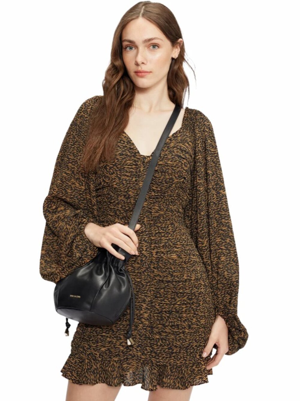 Ted Baker Wyatte Bodycon Leopard Print dress